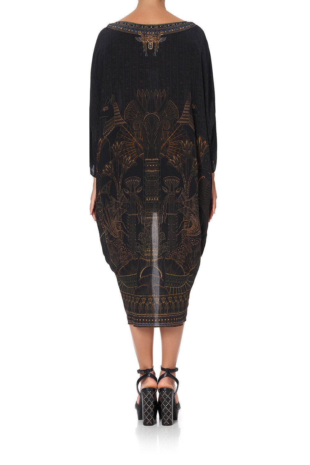 SCOOP BACK HEM DRESS COBRA KING