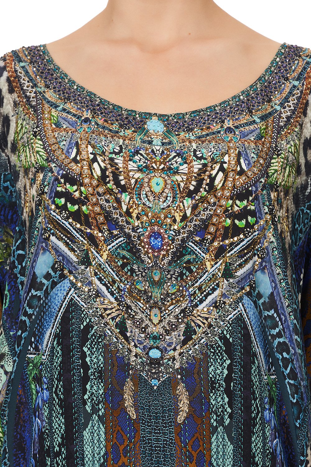 SCOOP BACK HEM DRESS KOMODO QUEEN