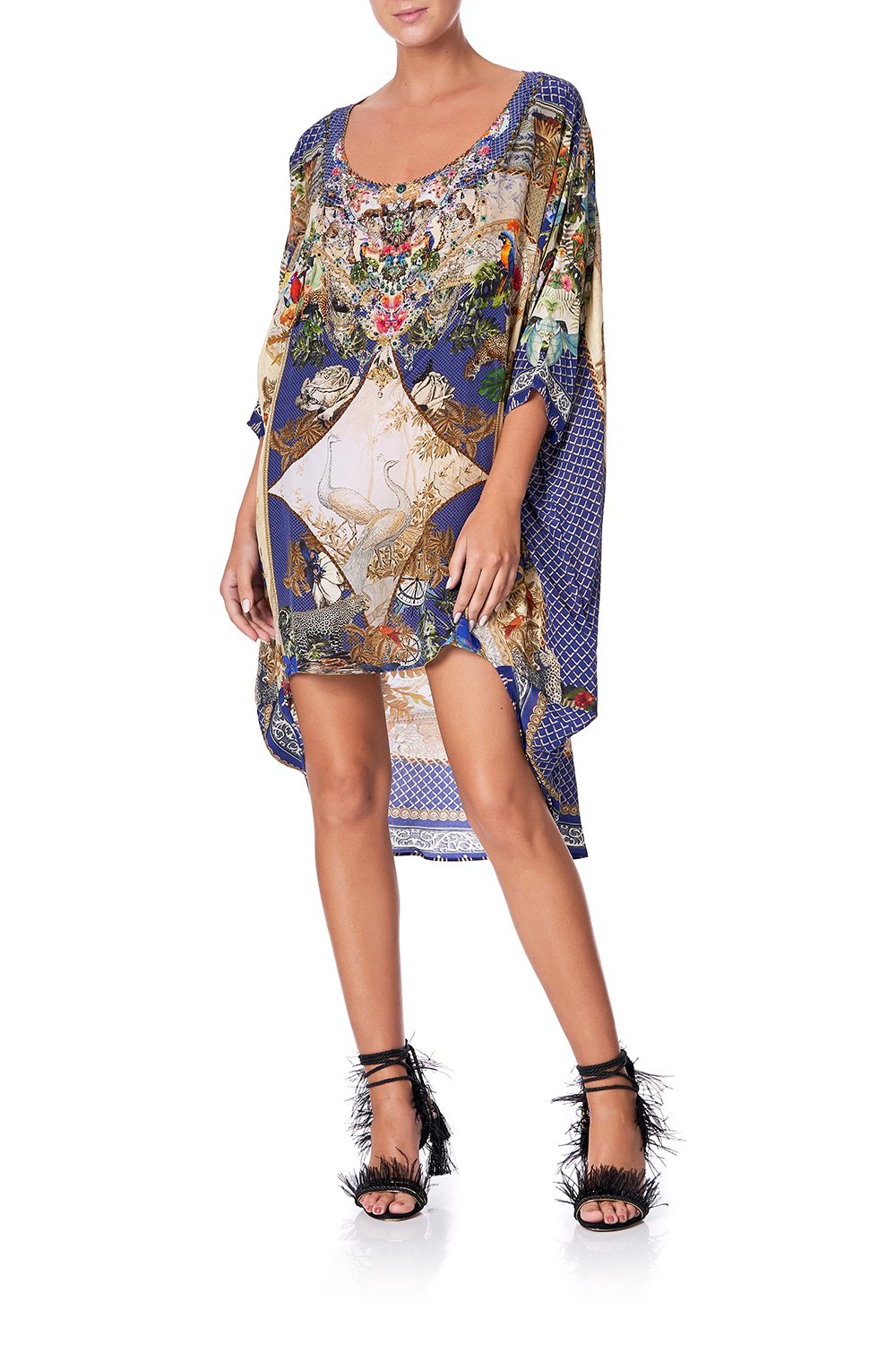 SCOOP BACK HEM DRESS MUSE NOVELS