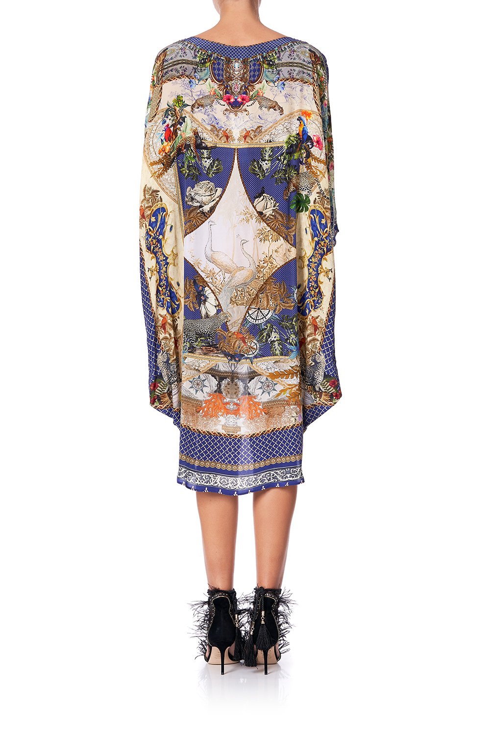 SCOOP BACK HEM DRESS MUSE NOVELS