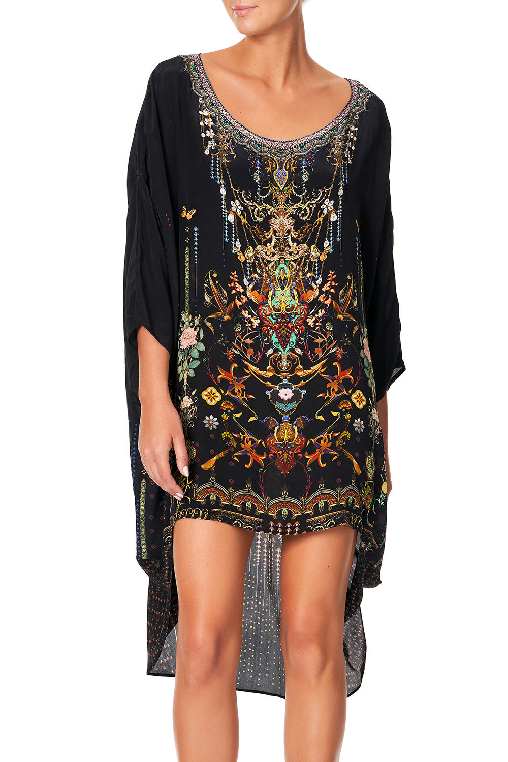 CAMILLA SCOOP BACK HEM DRESS REBELLE REBELLE