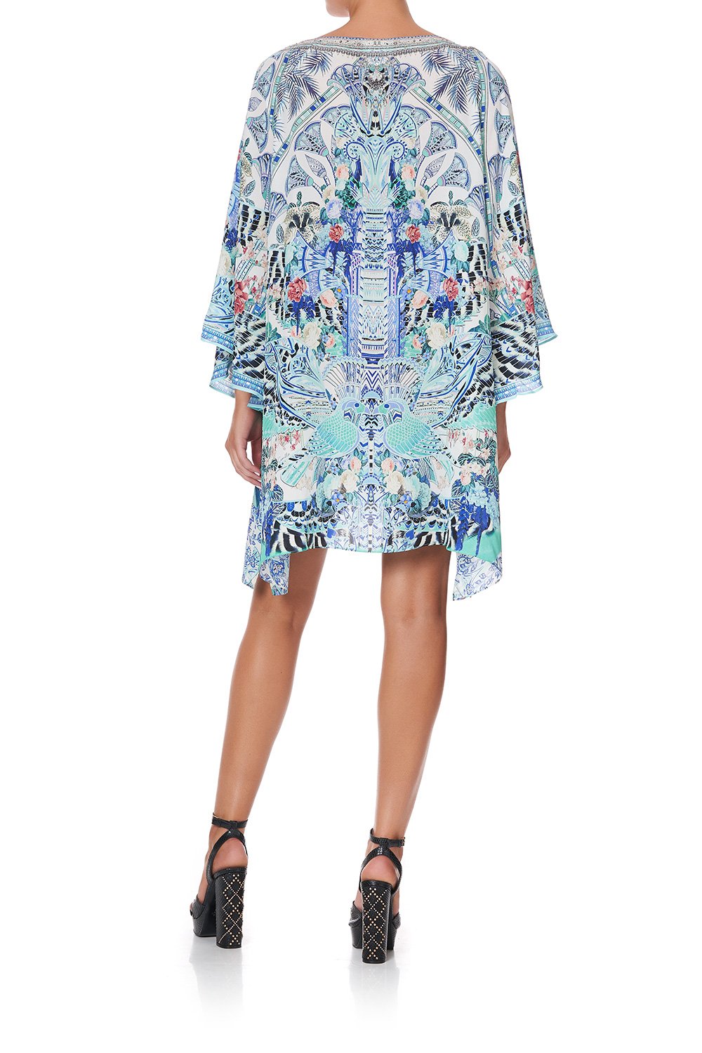 SHAPED HEM SHORT KAFTAN WINGS OF LUXOR