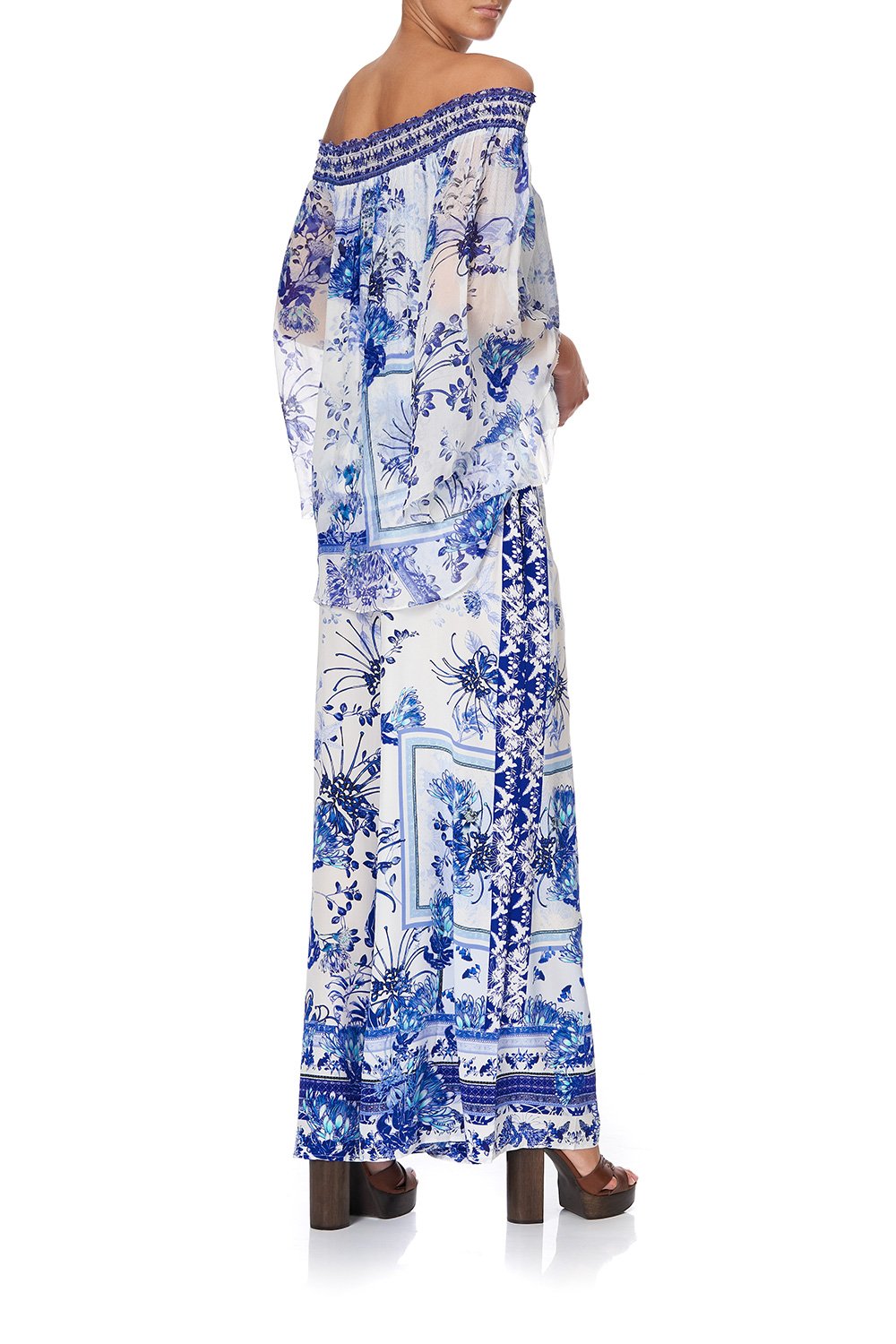 SHIRRED WAIST PANT CARDS FROM THE COAST