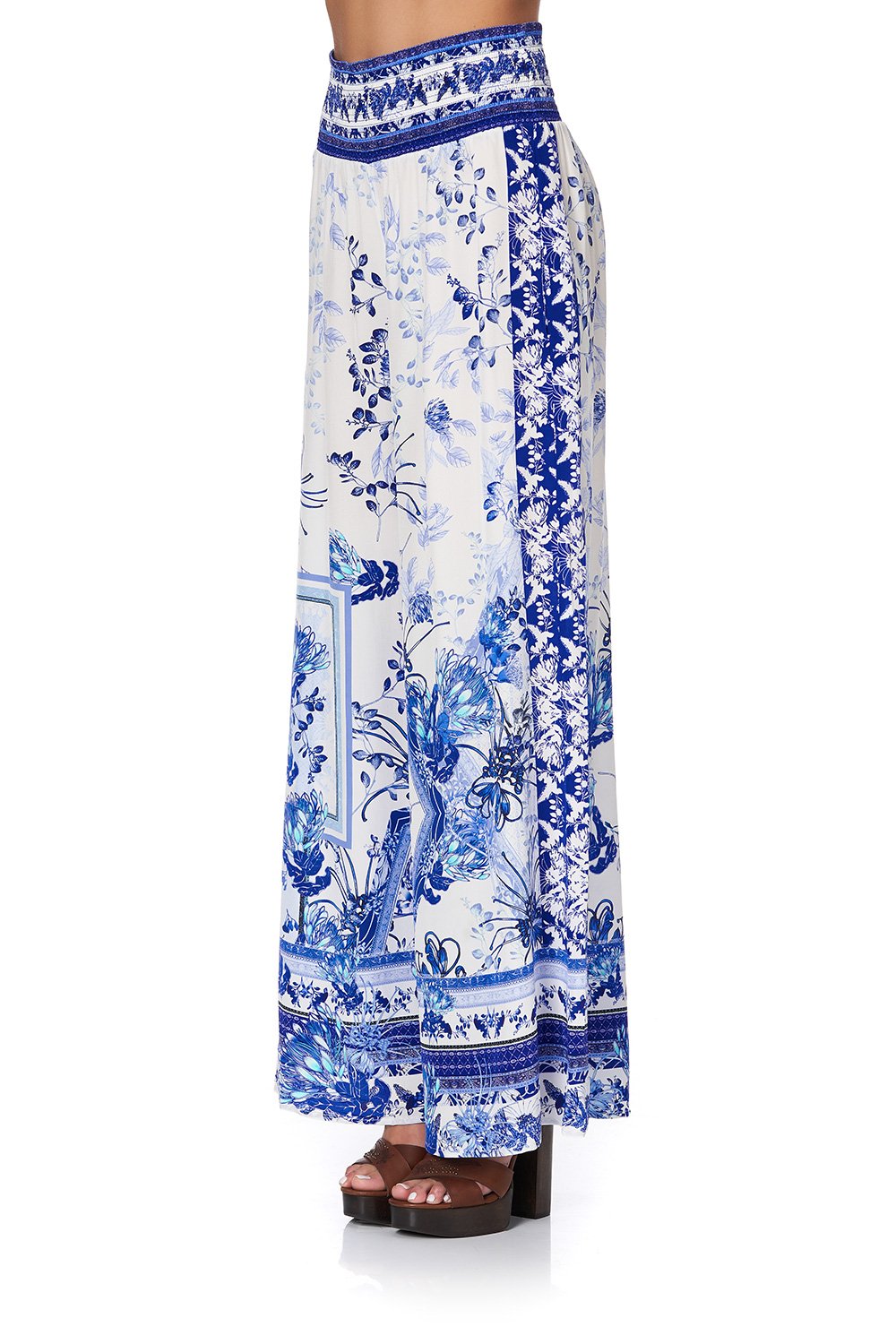 SHIRRED WAIST PANT CARDS FROM THE COAST