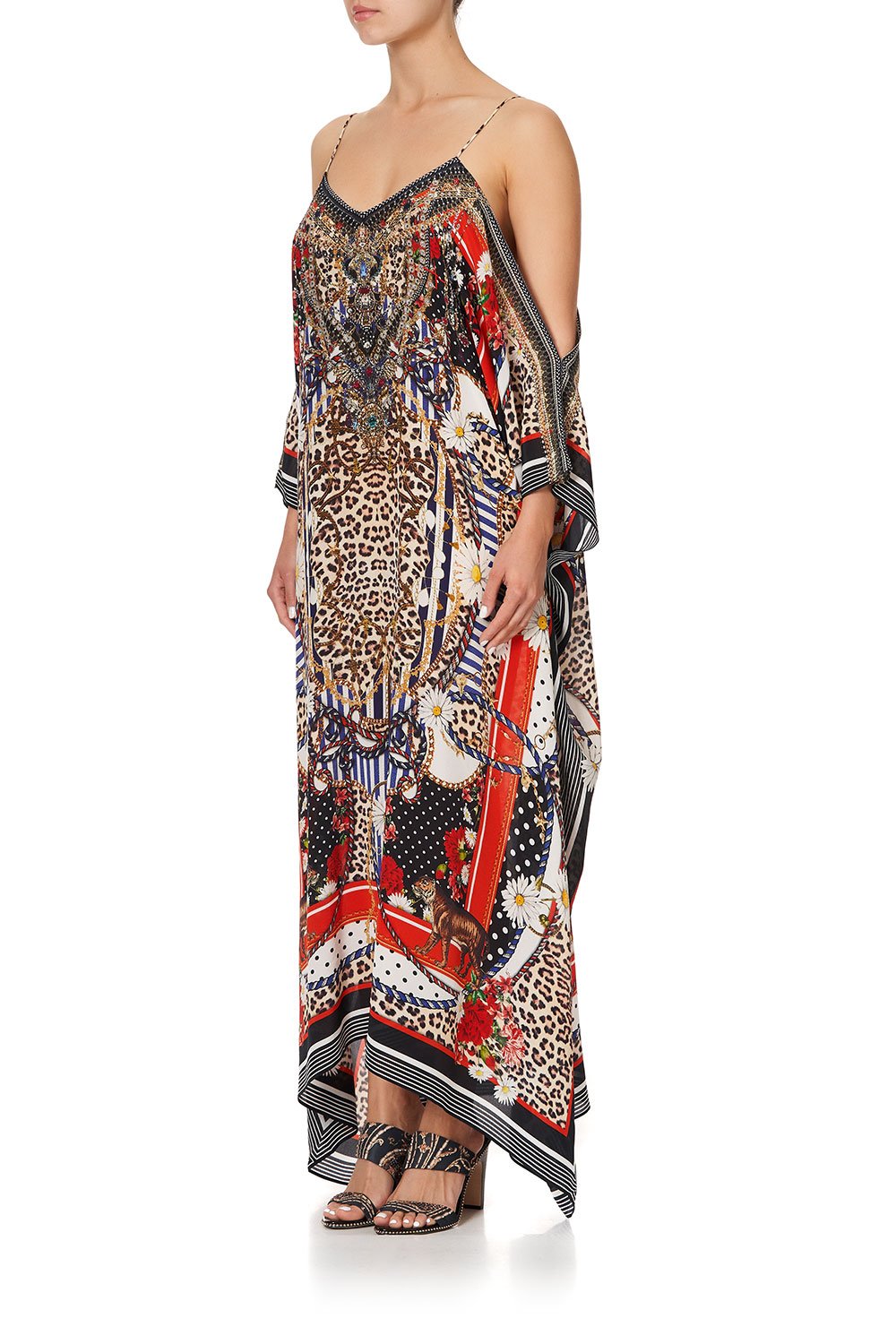 SHOESTRING STRAP KAFTAN DEAR BRIGITTE