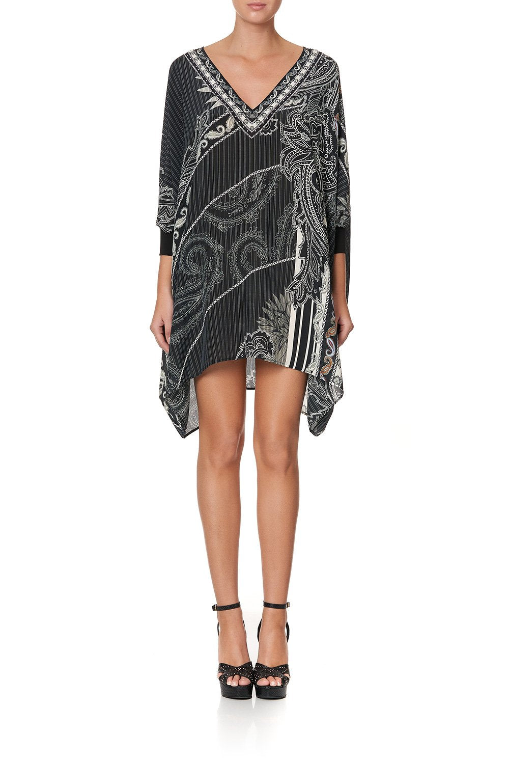 SHORT KAFTAN WITH CUFF TALE OF THE FIRE BIRD