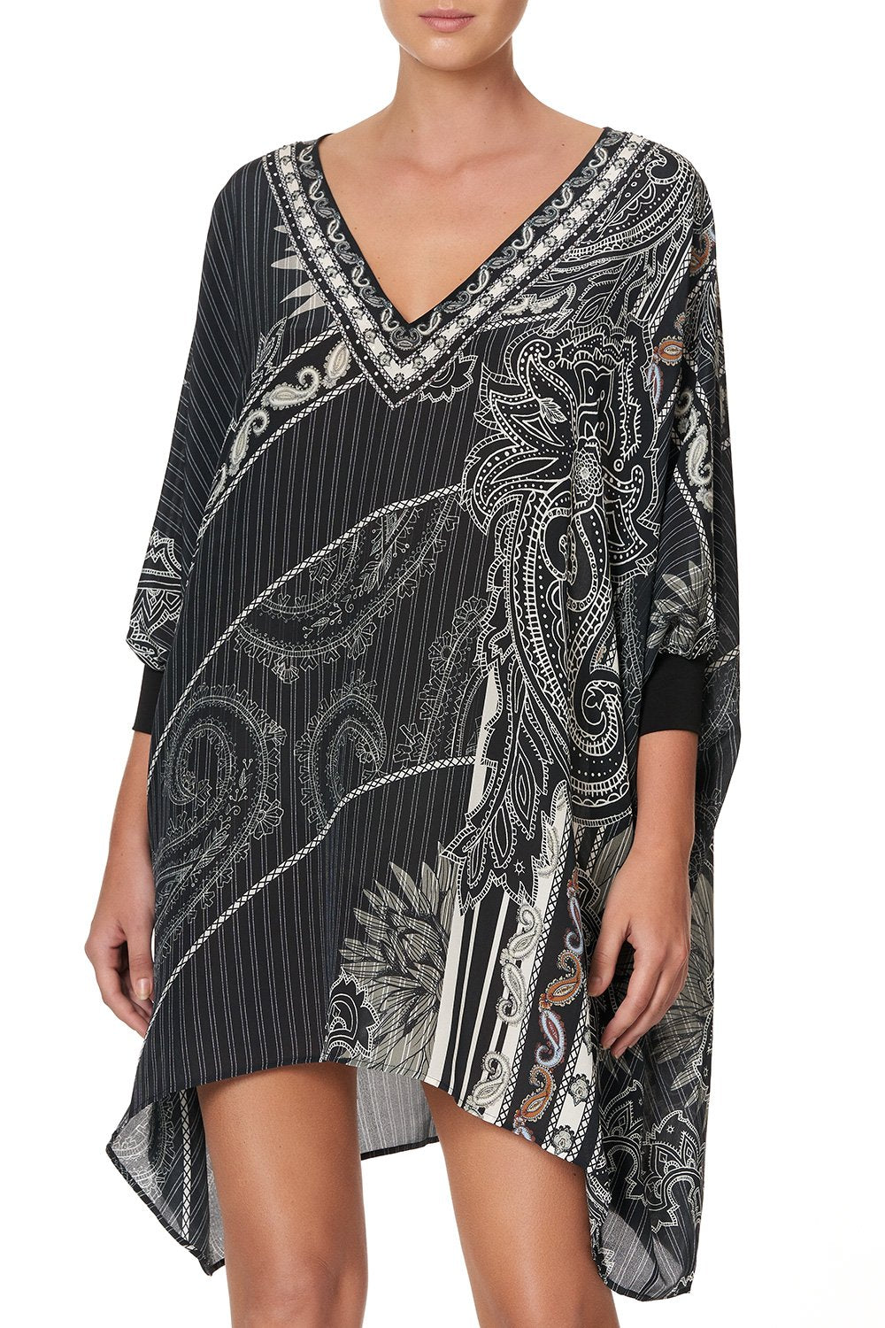 SHORT KAFTAN WITH CUFF TALE OF THE FIRE BIRD