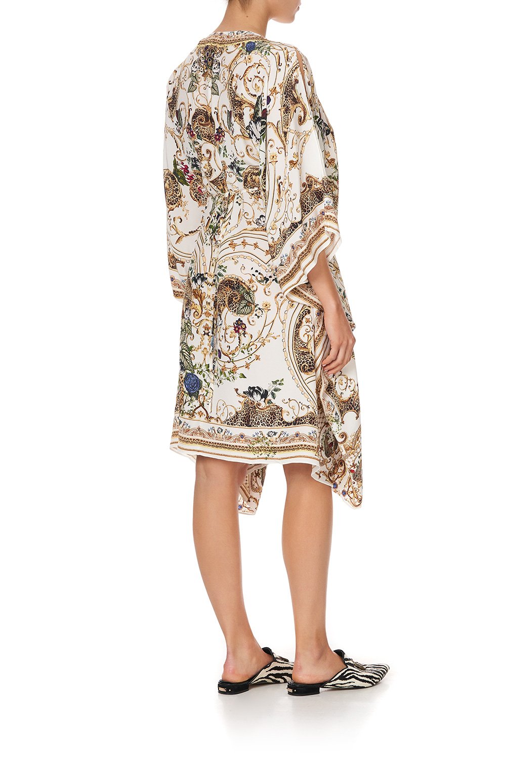 SHORT KAFTAN WITH HARDWARE NIGHT WAITING FOR DAY