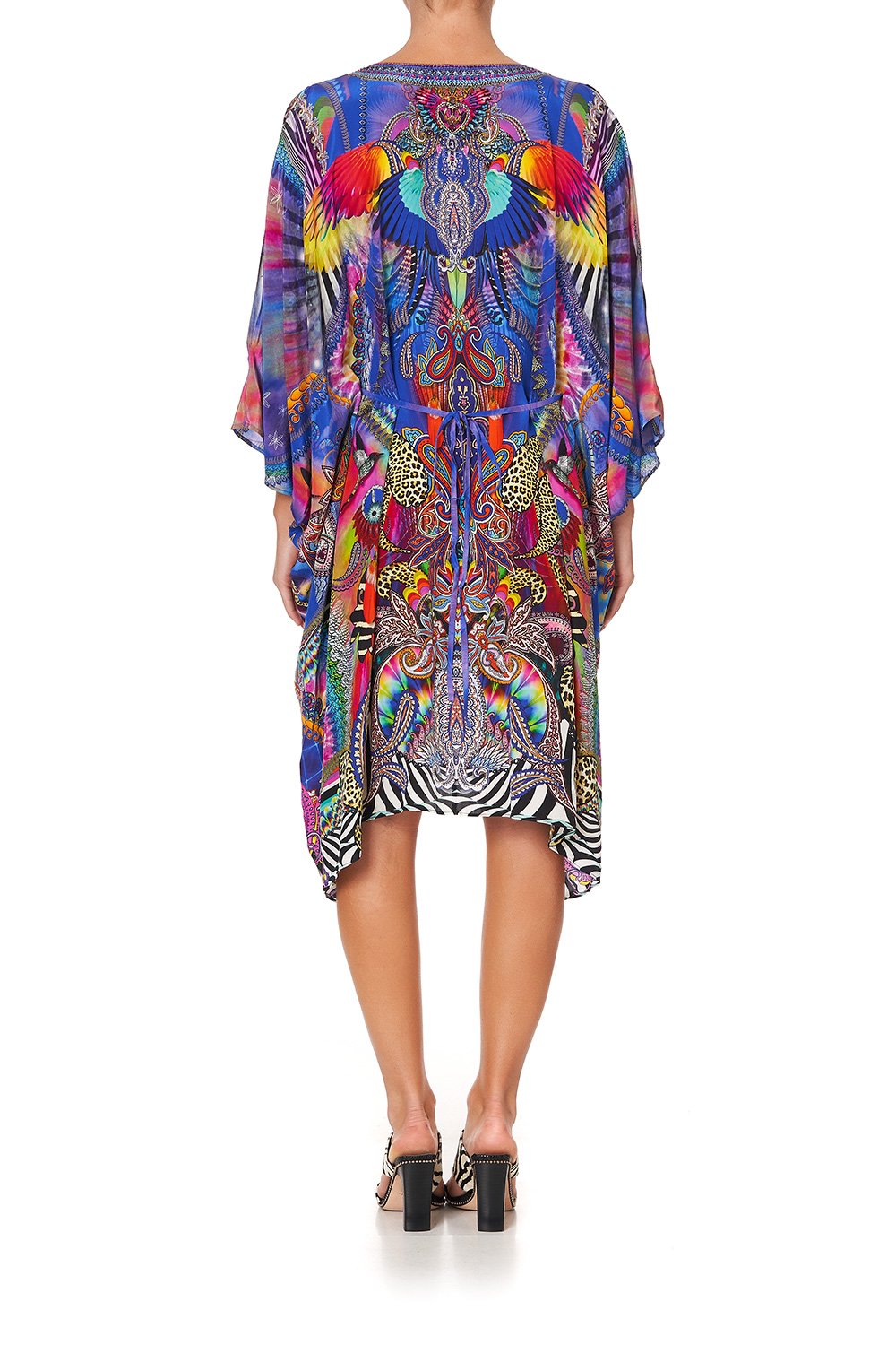SHORT KAFTAN WITH HARDWARE PSYCHEDELICA