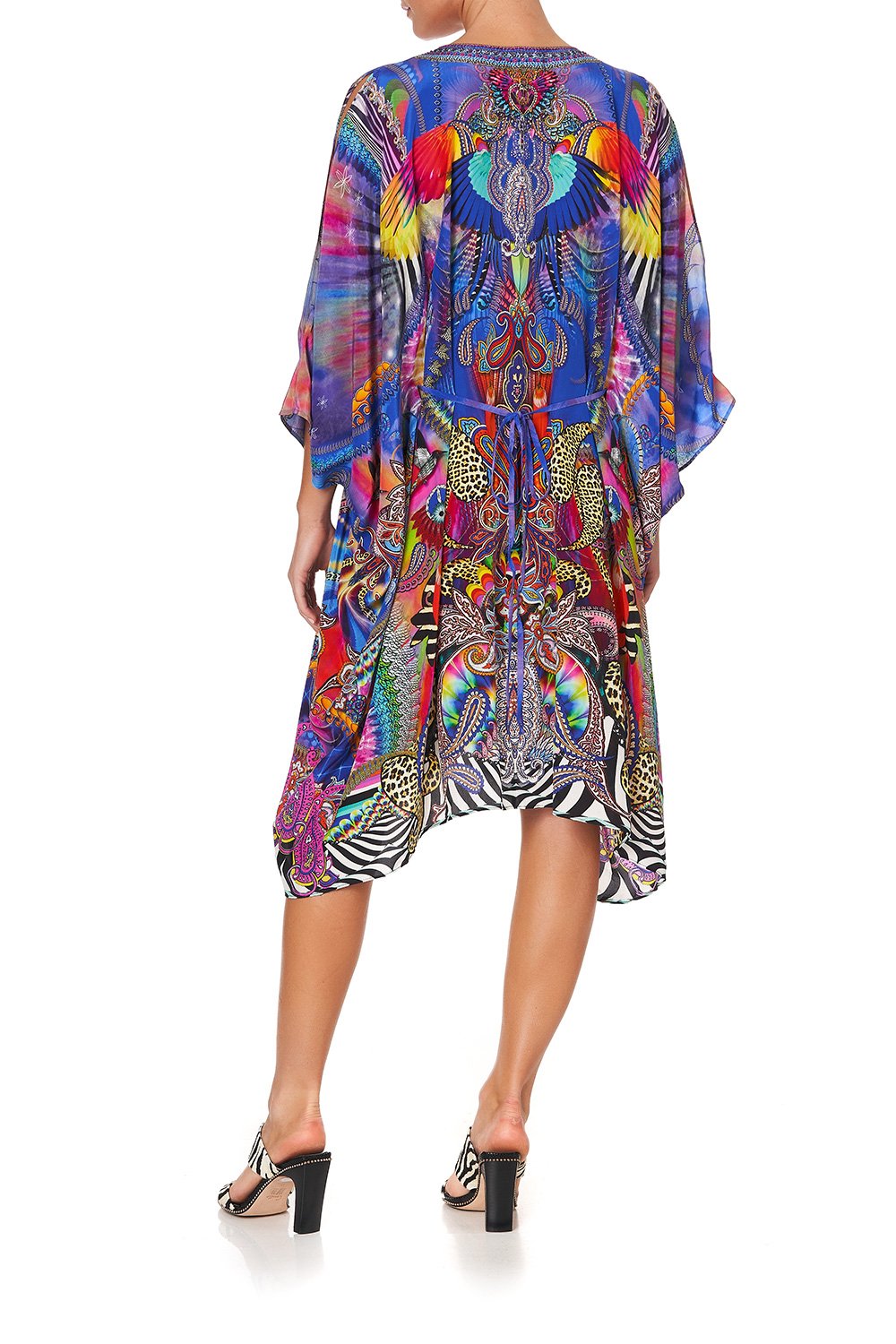 SHORT KAFTAN WITH HARDWARE PSYCHEDELICA