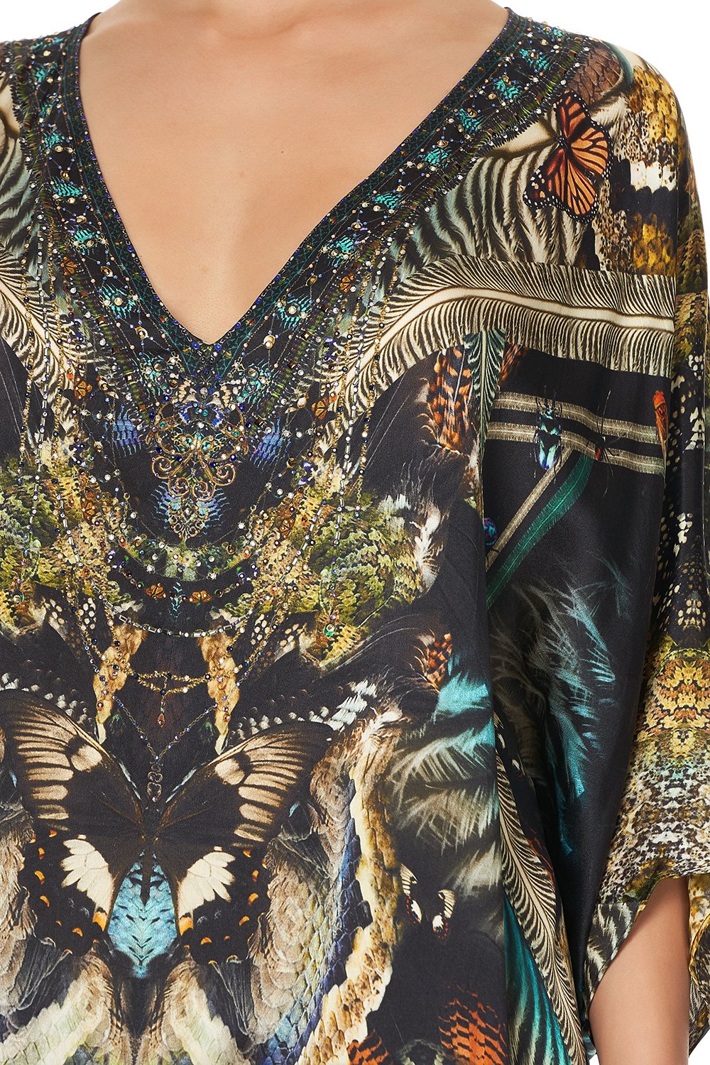 SHORT KAFTAN WITH RAGLAN SLEEVE MATERNAL INSTINCT