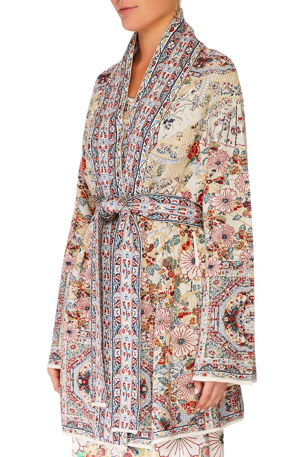 CAMILLA SHORT KIMONO WRAP TIME AFTER TIME