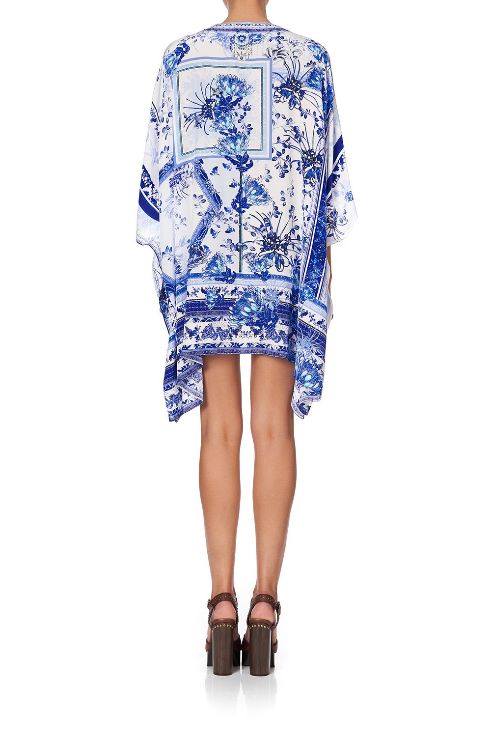 SHORT LACE UP KAFTAN CARDS FROM THE COAST