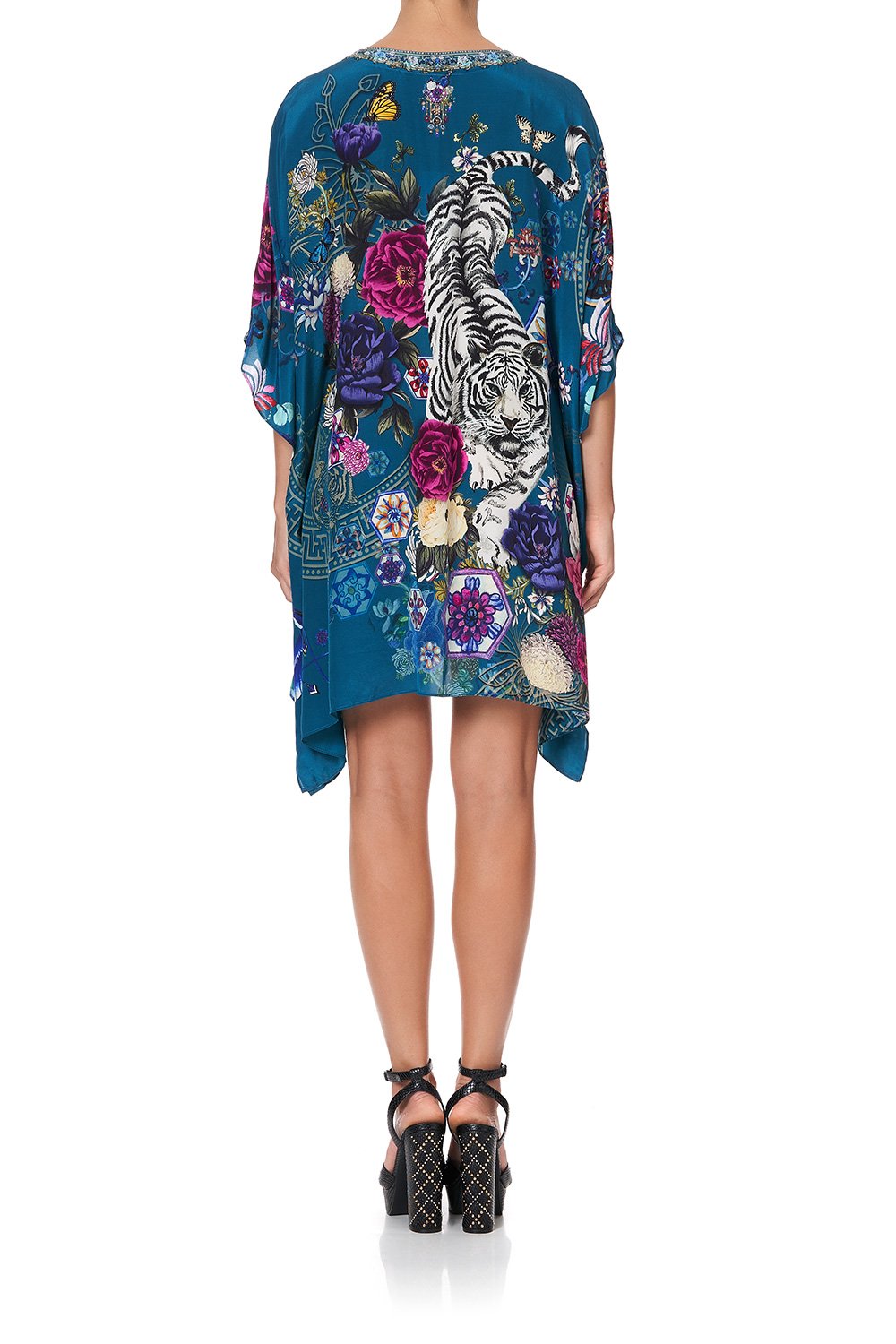 SHORT LACE UP KAFTAN LUNAR GAZING