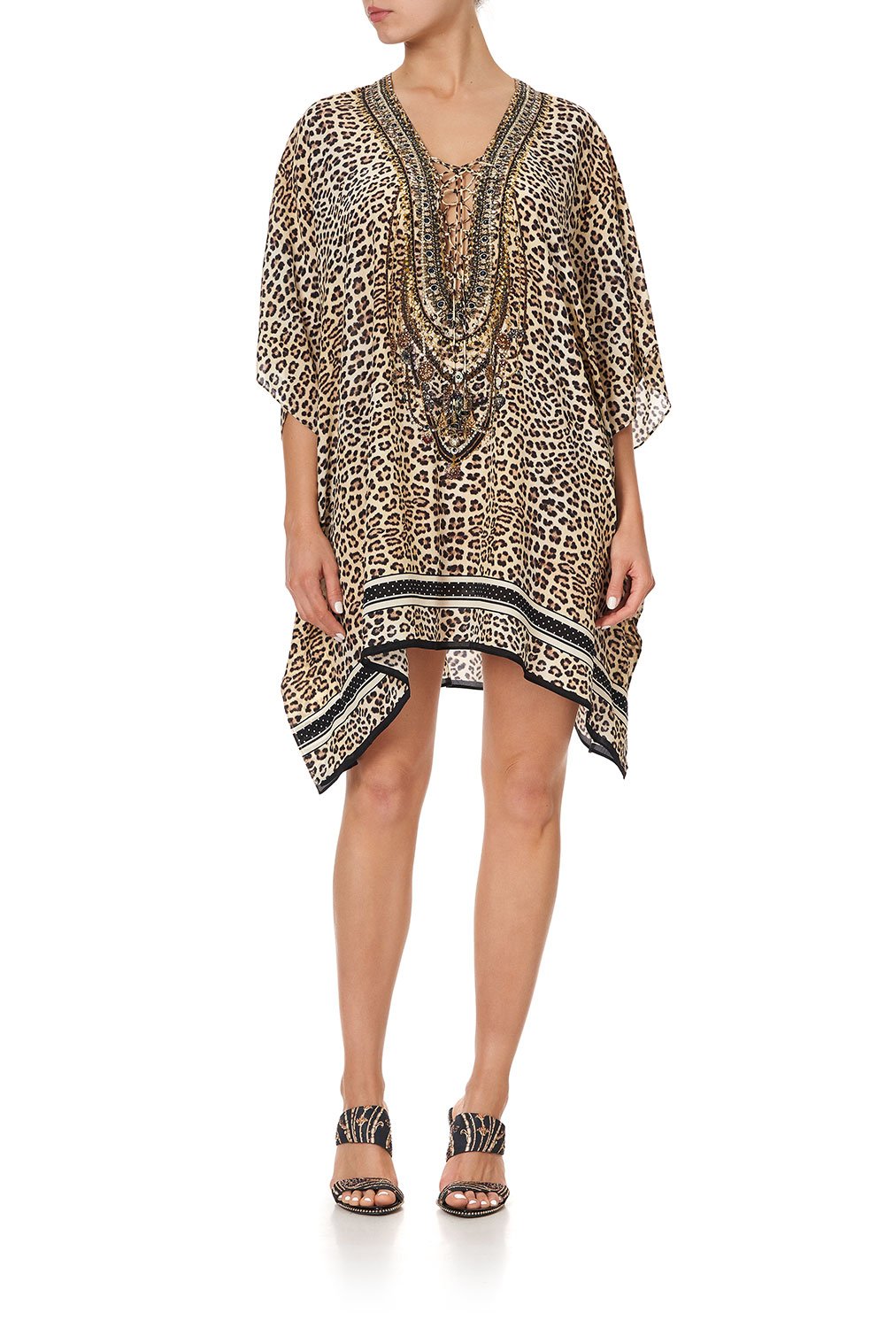 SHORT LACE UP KAFTAN SEX KITTEN