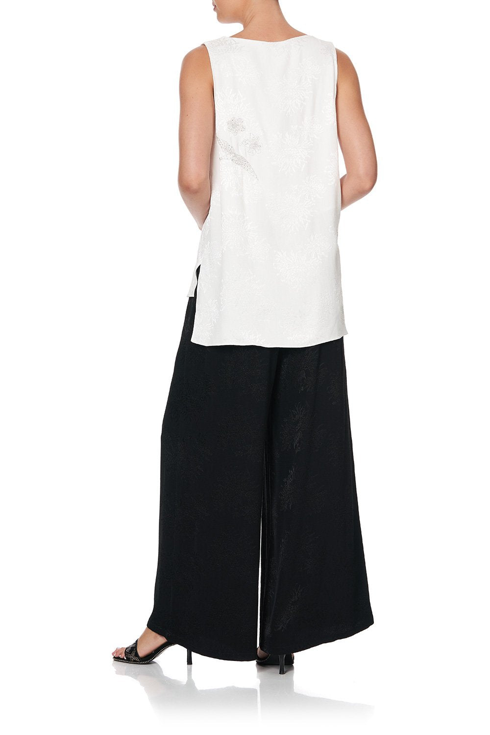 SIDE SPLIT TOP SILVER LININGS