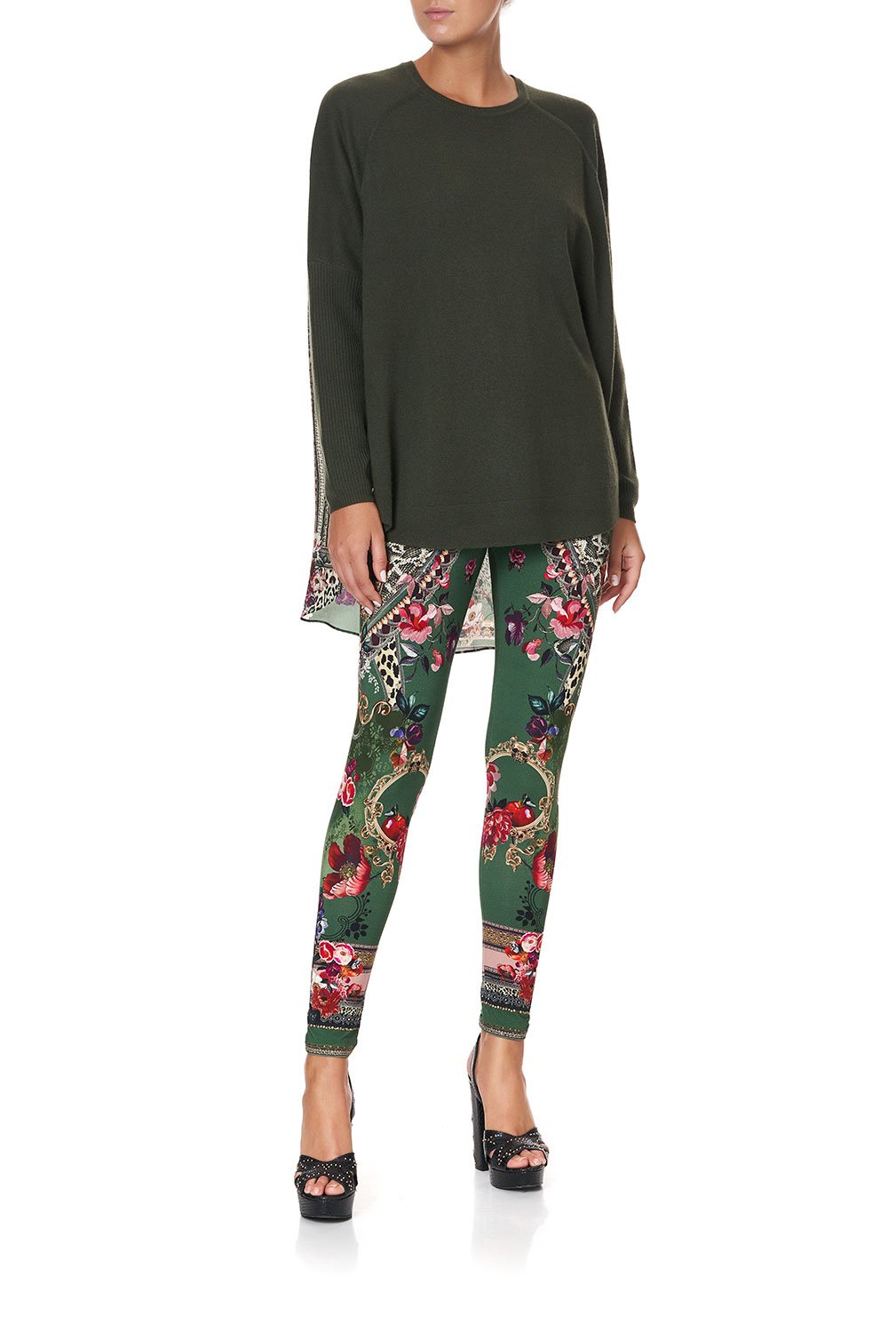 SILK BACK CURVED HEM TALES OF TIME