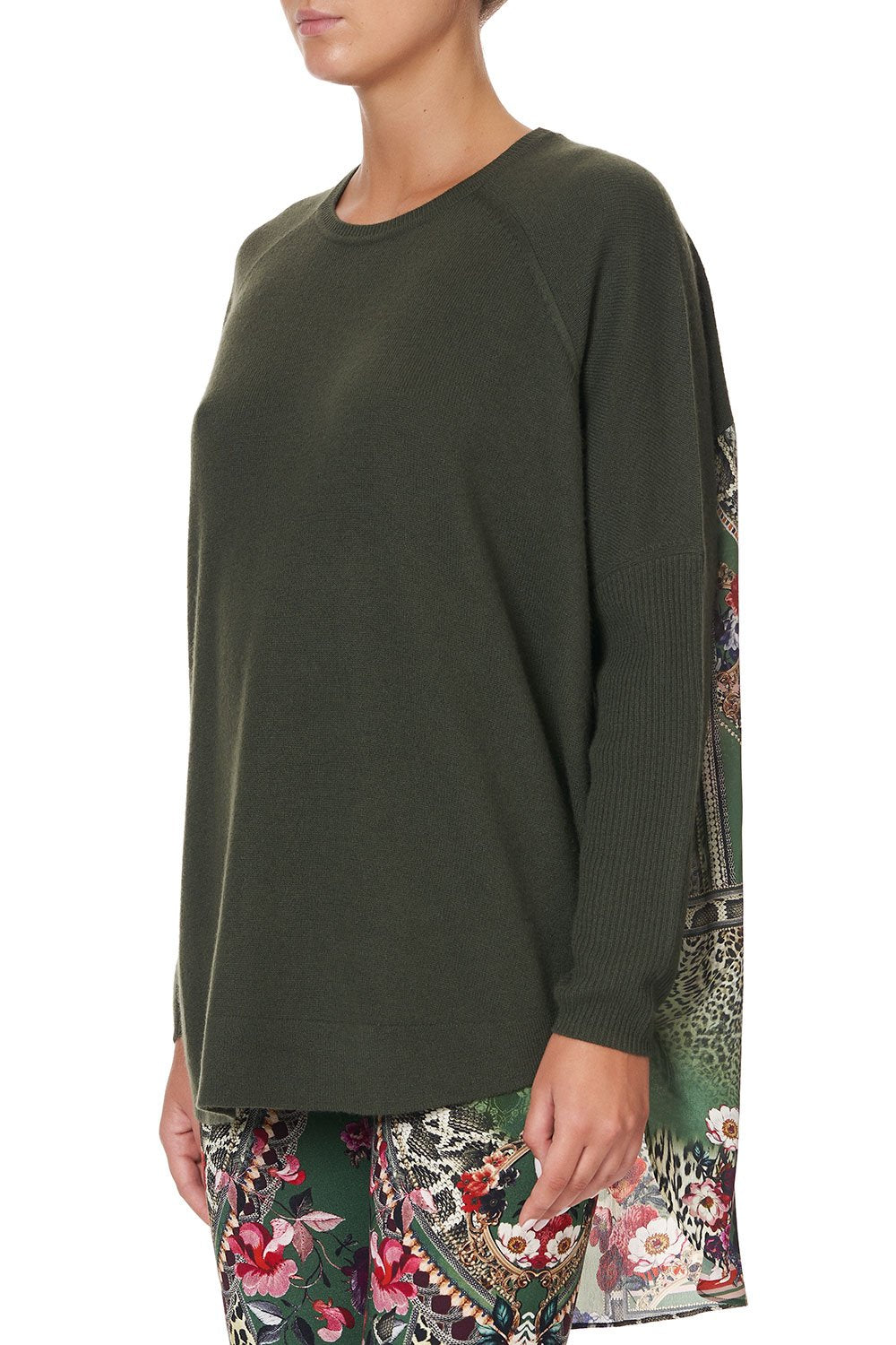 SILK BACK CURVED HEM TALES OF TIME