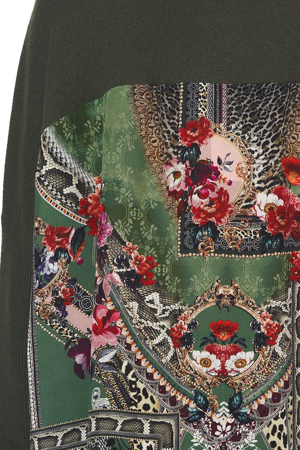 SILK BACK CURVED HEM TALES OF TIME