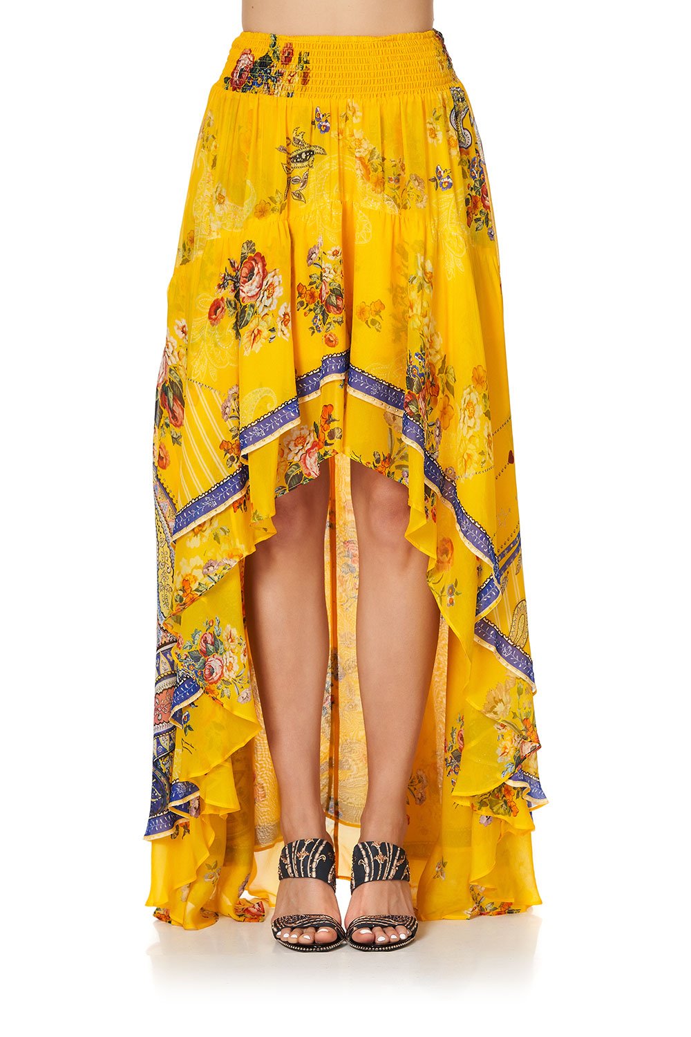 SKIRT WITH DOUBLE LAYER HEM OWN MUSE