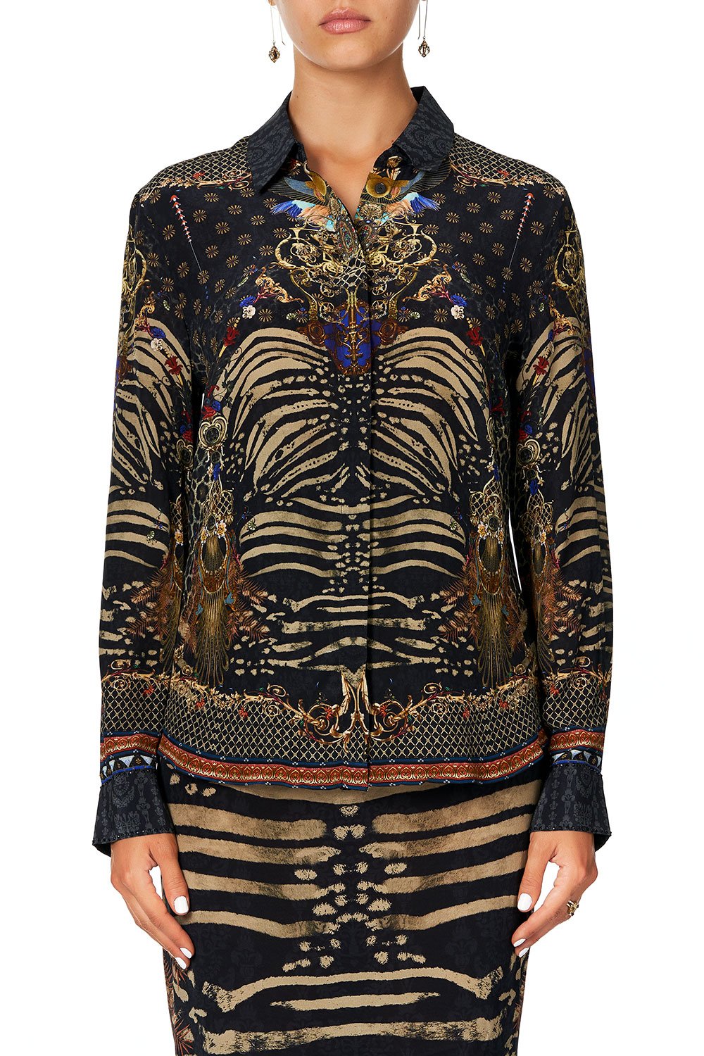 CAMILLA SLIM FIT LONG SLEEVE SHIRT THE NIGHT WE MET