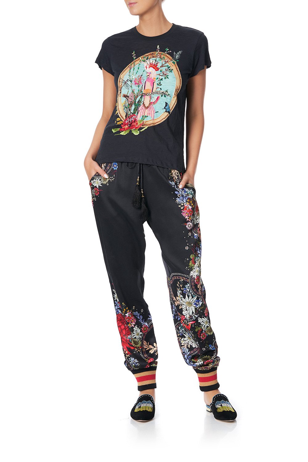 SLIM FIT ROUND NECK T-SHIRT MS MATILDA