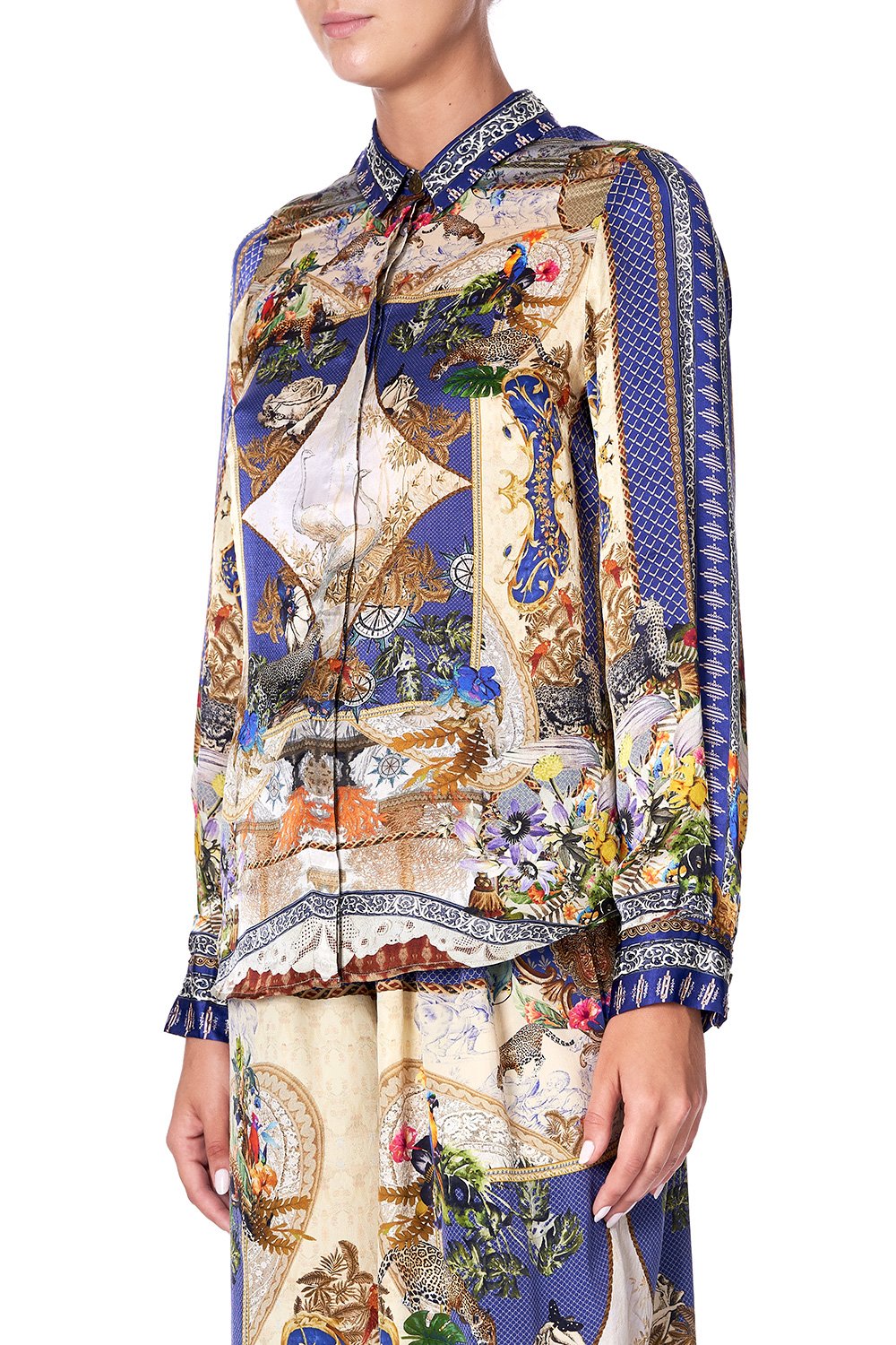 SLIM FIT LONG SLEEVE SHIRT MUSE NOVELS