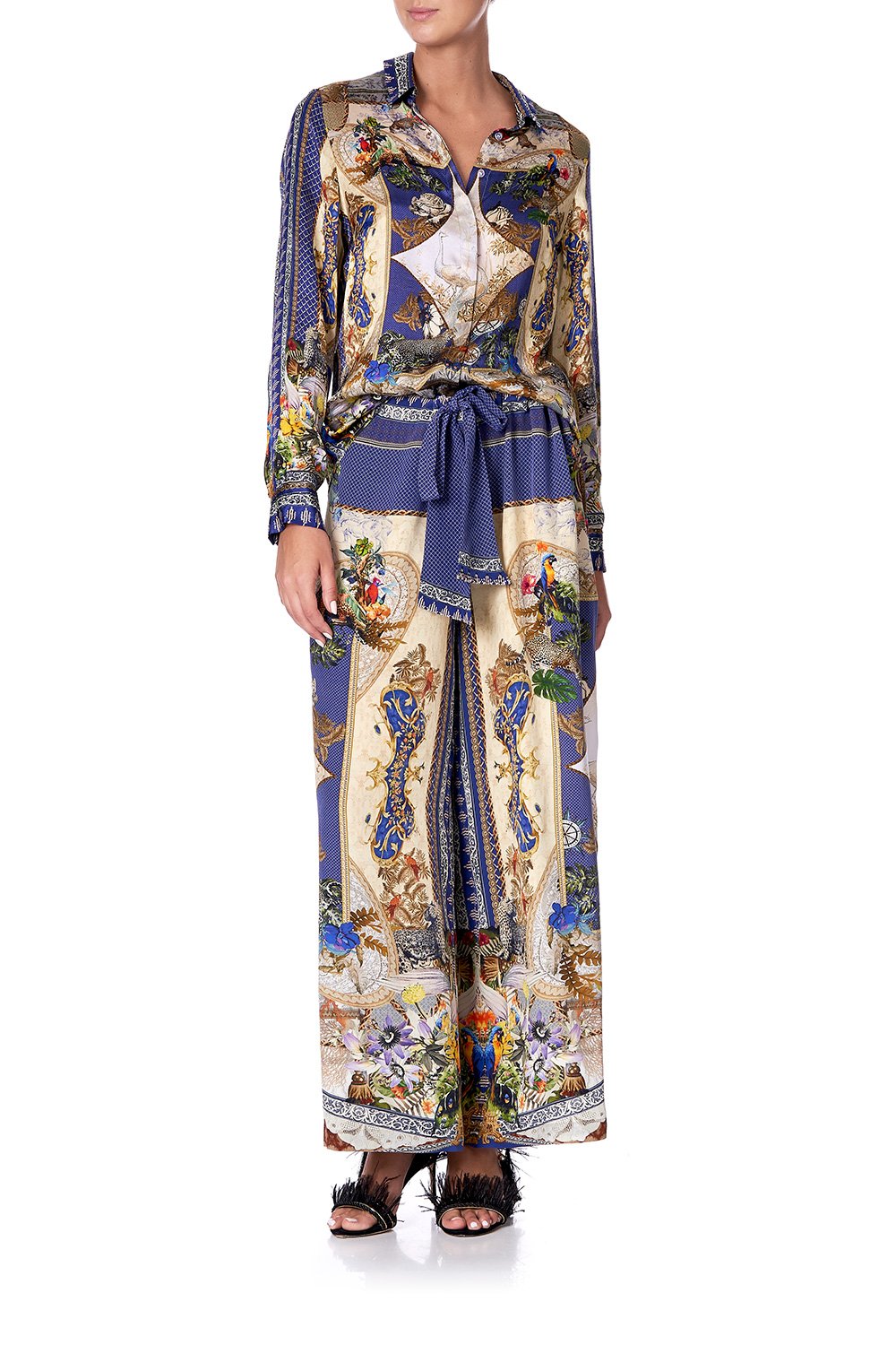 SLIM FIT LONG SLEEVE SHIRT MUSE NOVELS