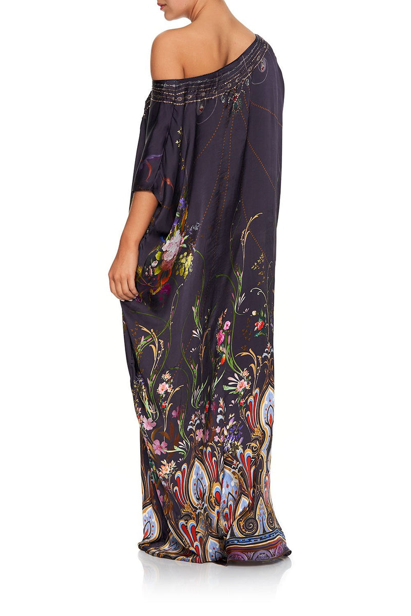 ROUND NECK KAFTAN CALM IN THE WILD main image 1