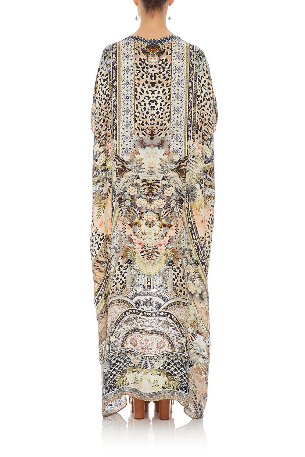 CAMILLA SLIM ROUND NECK KAFTAN MOTO MAIKO