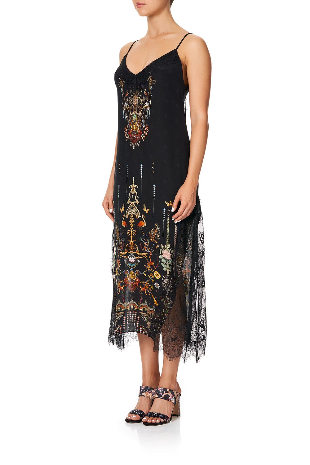 MIDI LACE SLIP REBELLE REBELLE