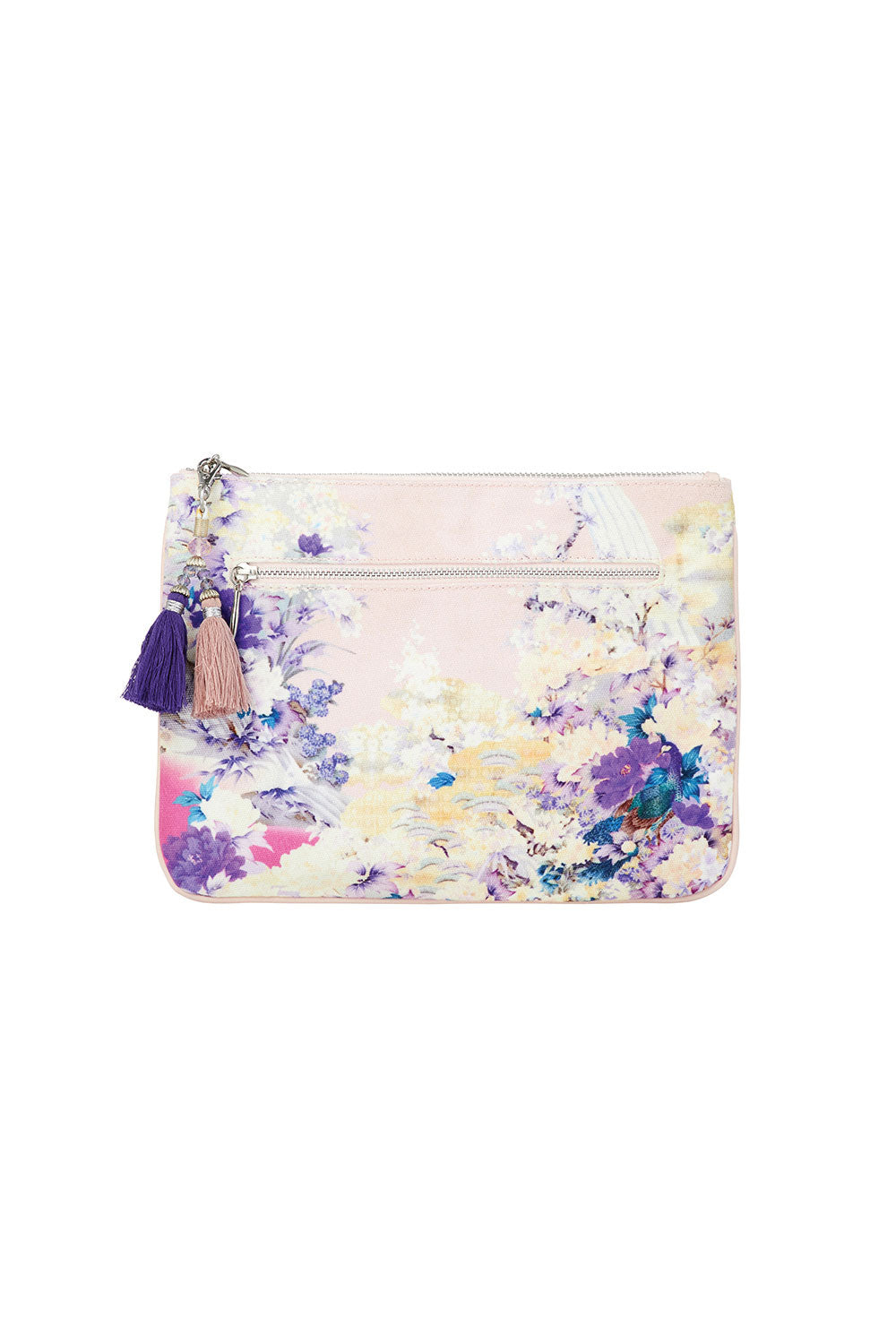 CAMILLA HARAJUKU HEIRESS SMALL CANVAS CLUTCH