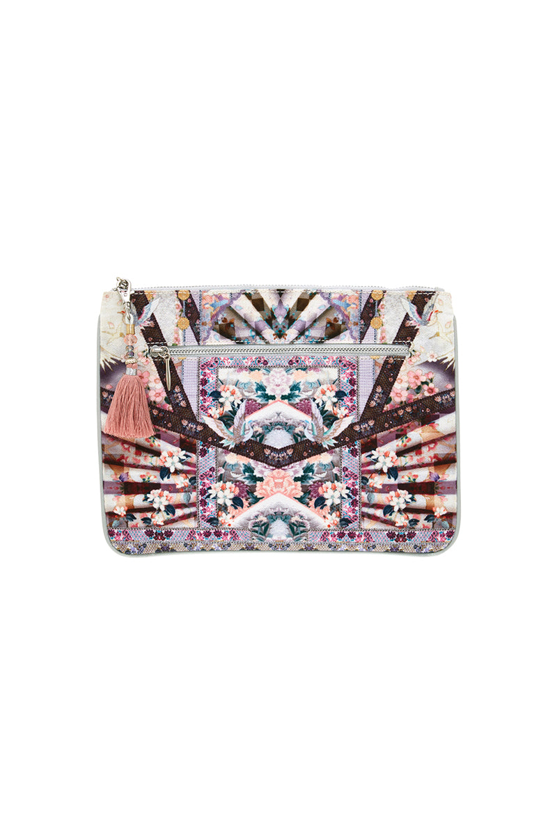 SMALL CANVAS CLUTCH MELLOW MUSE main image 1