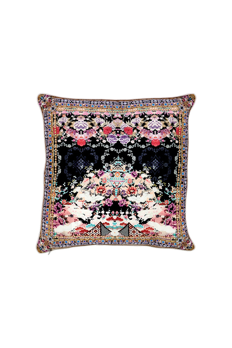 CAMILLA IN HER SHOES SMALL SQUARE CUSHION