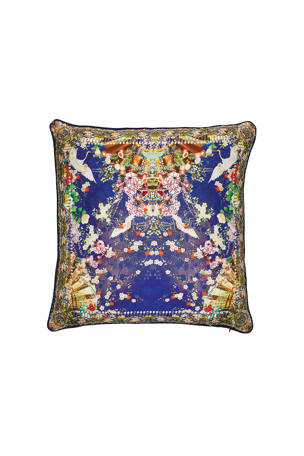 CAMILLA MAIKOS MIDNIGHT SMALL SQUARE CUSHION