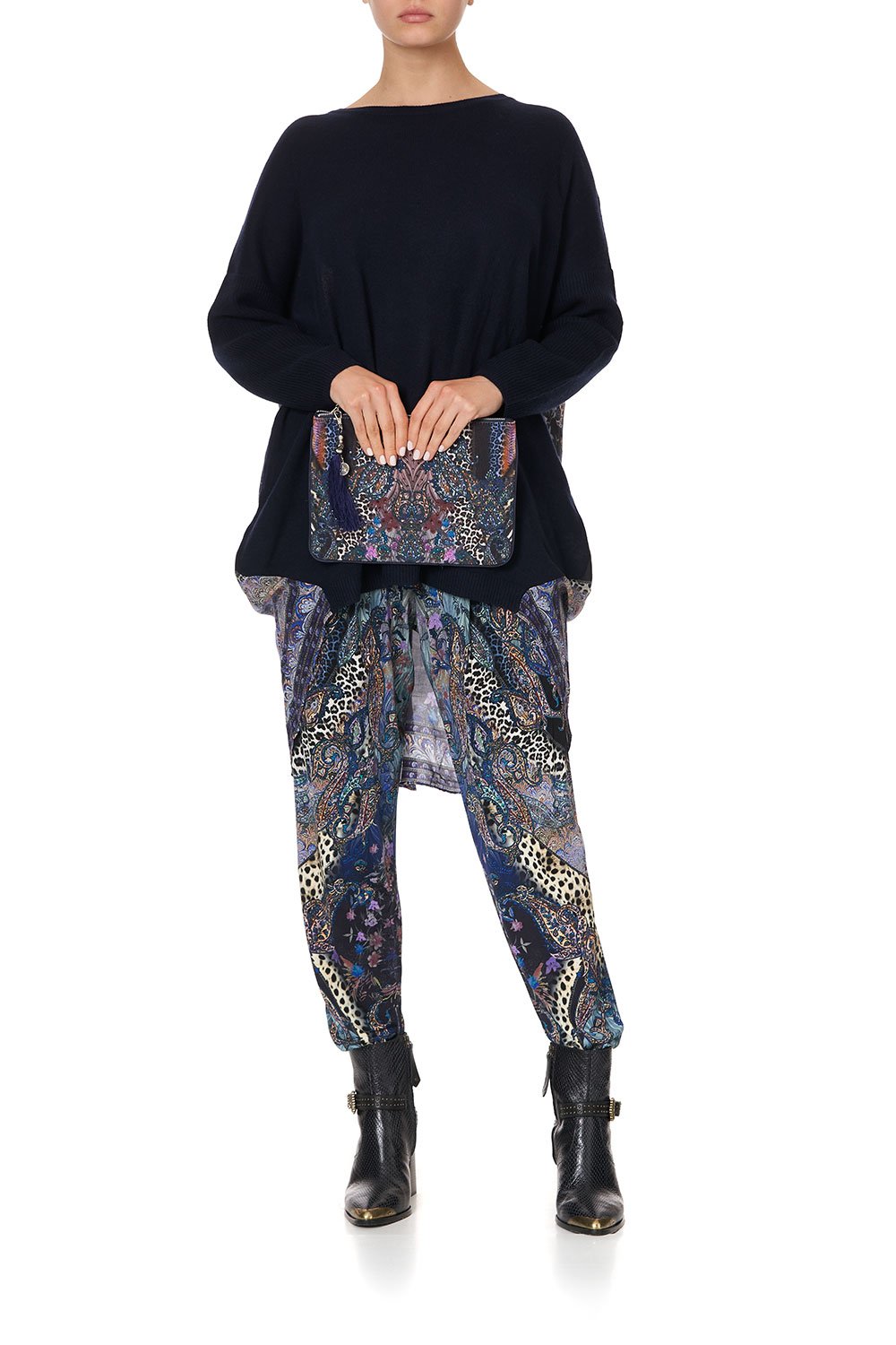 SMALL CANVAS CLUTCH FESTIVAL EXPRESS