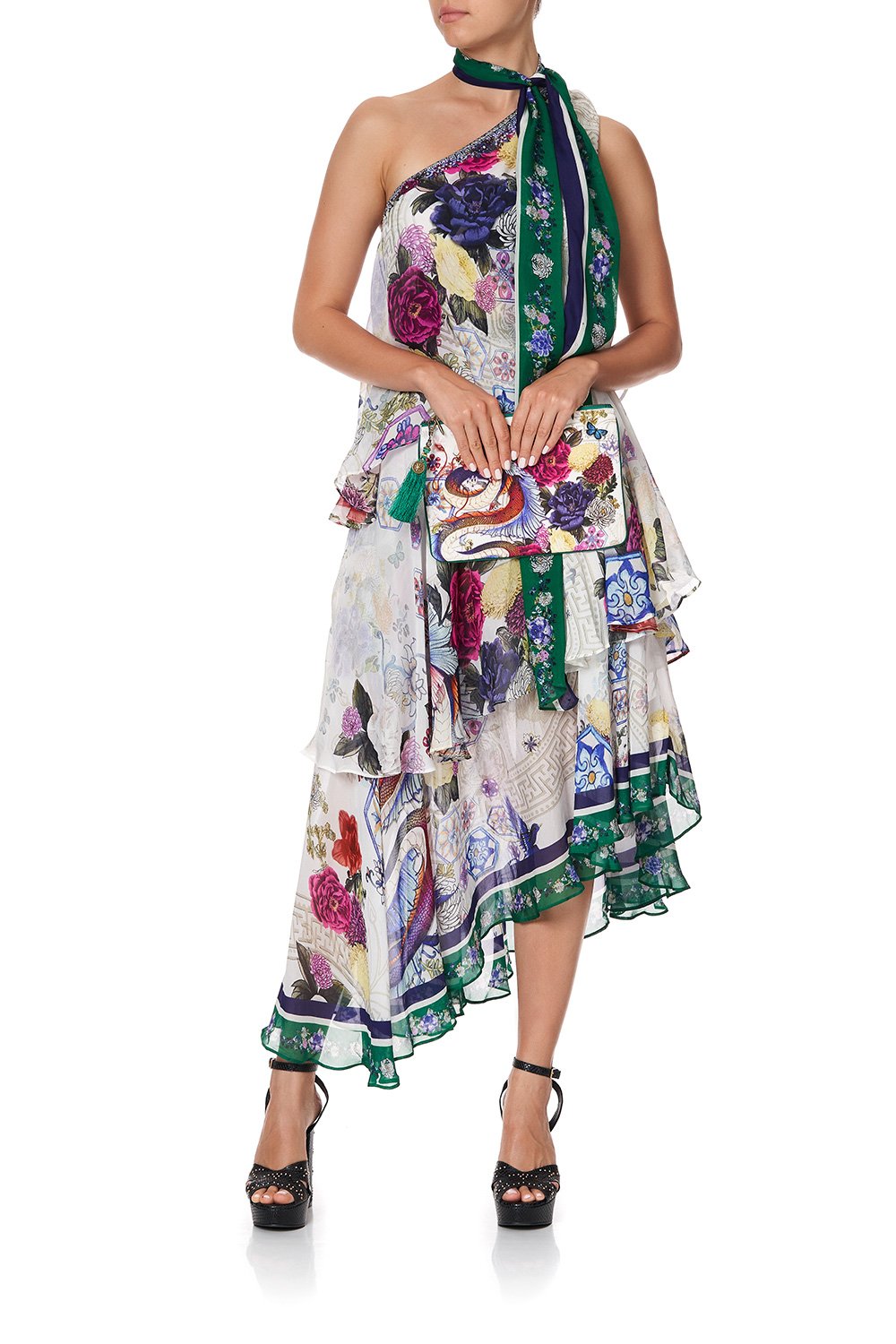 SMALL CANVAS CLUTCH GENTLE MOON