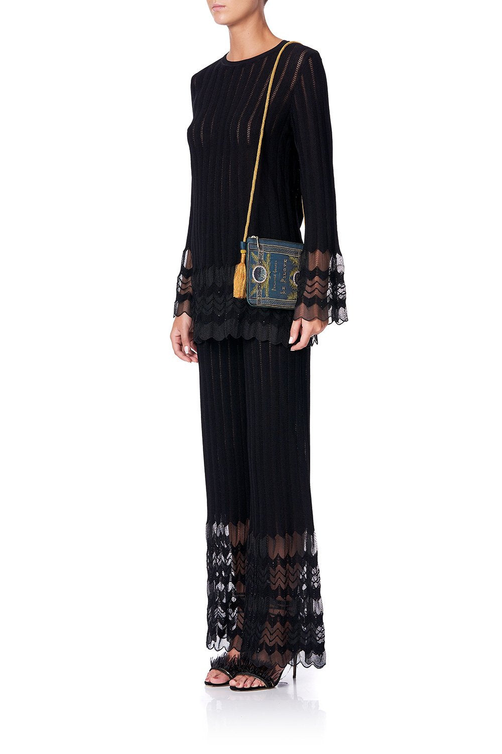 ZIP TOP CROSS BODY BAG TO MY LOVE