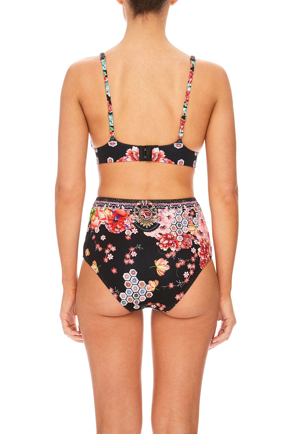 CAMILLA PAINTED LAND SOFT C/D BRA W/ BACK CLIP