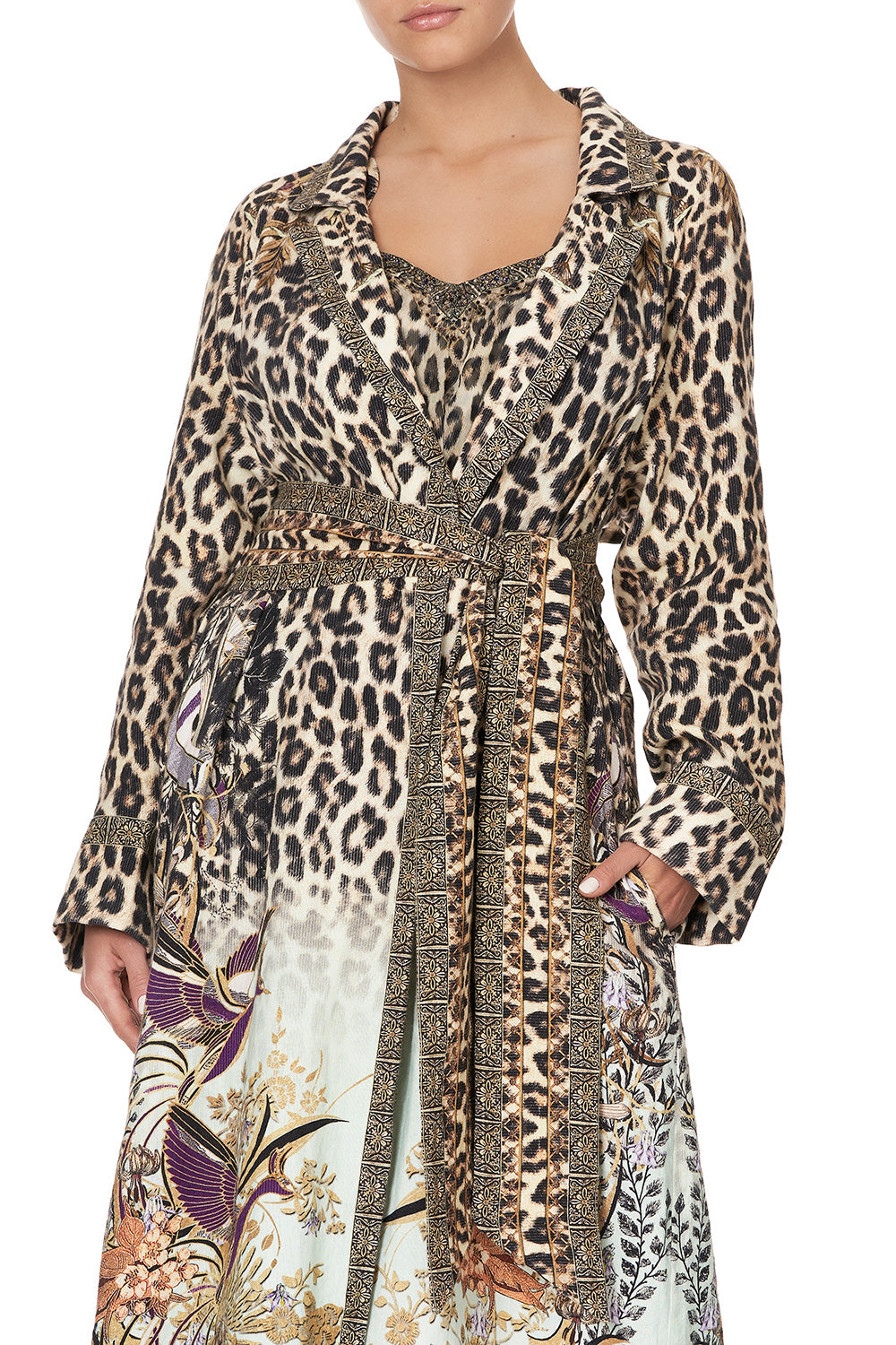 SOFT TRENCH WITH FRENCH CUFF NOMADIC NYMPH