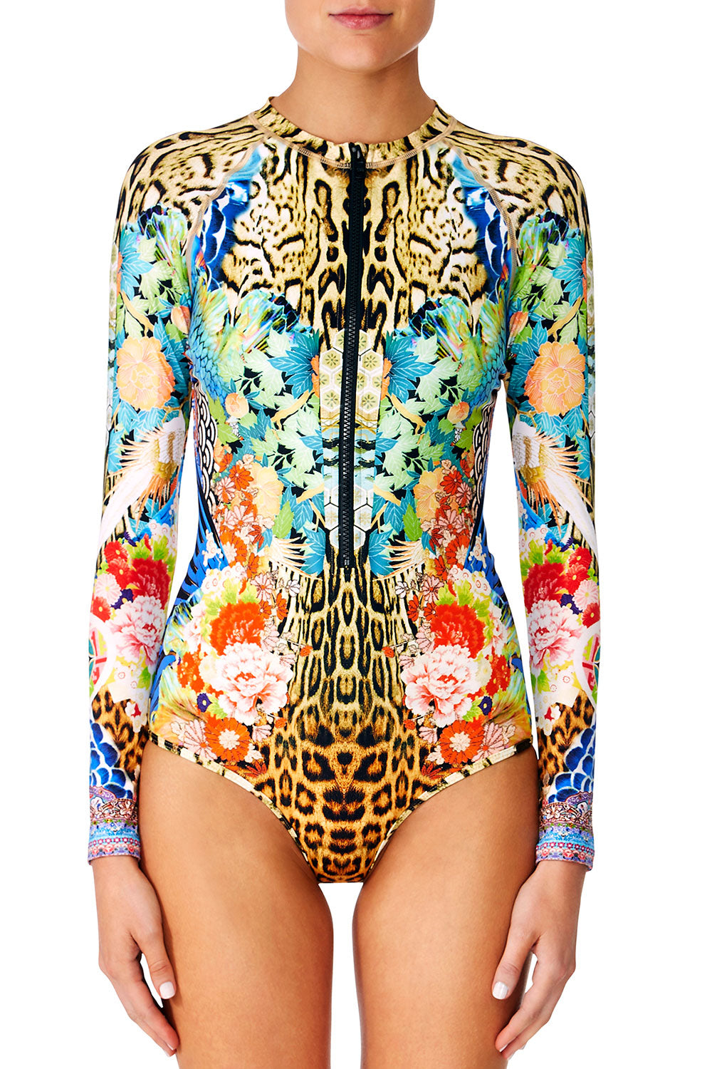 CAMILLA SPACE COWGIRL ZIP FRONT PADDLESUIT