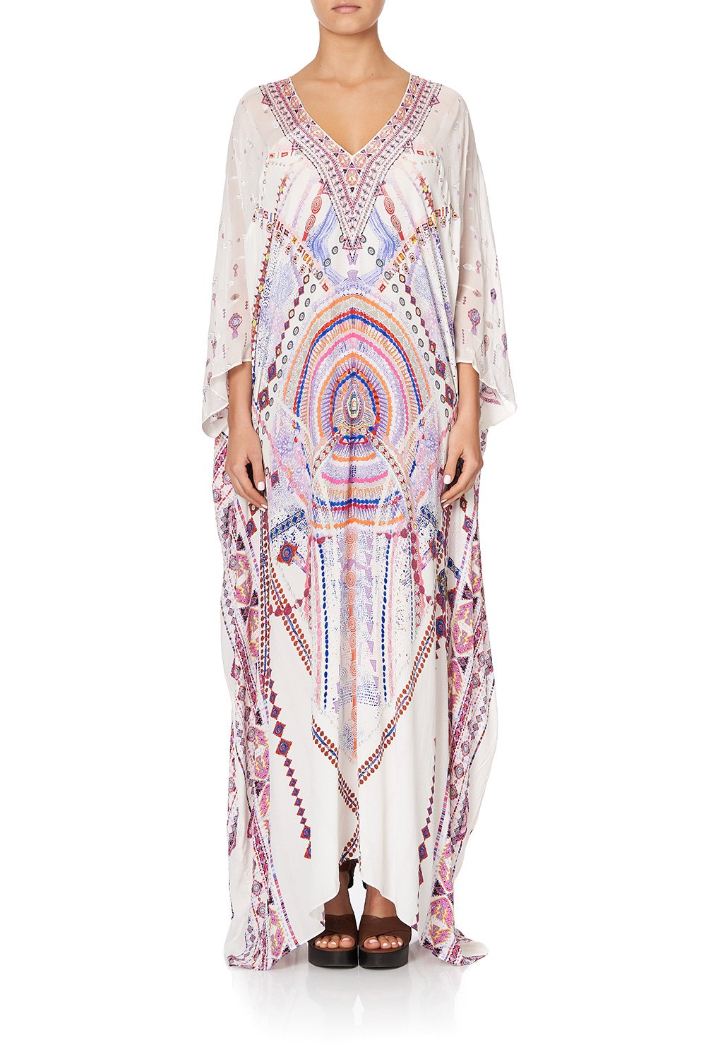 SPLIT FRONT KAFTAN WITH SEAMS TANAMI ROAD