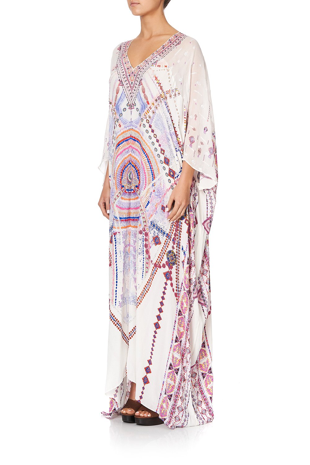 SPLIT FRONT KAFTAN WITH SEAMS TANAMI ROAD