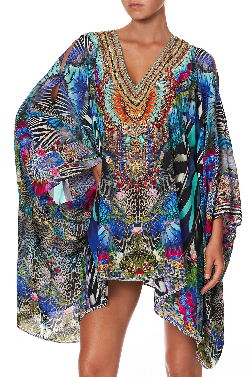 SPLIT SHOULDER SHORT KAFTAN CAFE NAIROBI