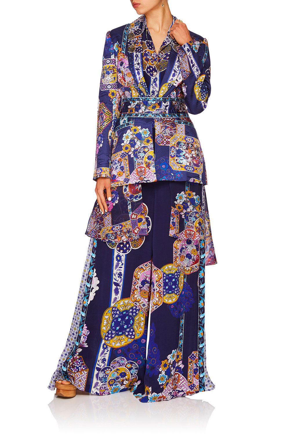 CAMILLA STAR GAZER HIGH WAISTED TROUSER WGODET