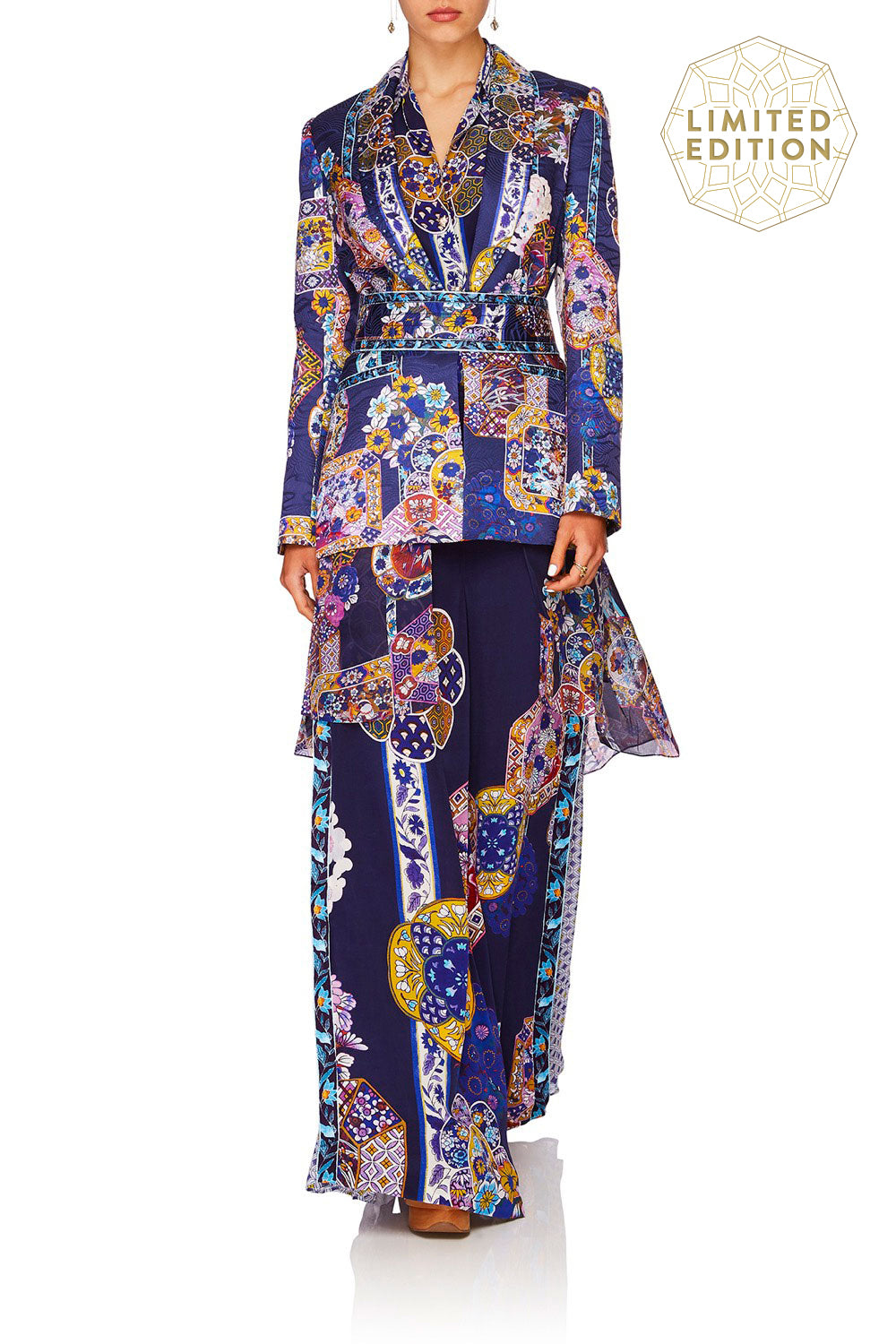 CAMILLA STAR GAZER BLAZER WCHIFFON CONTRAST