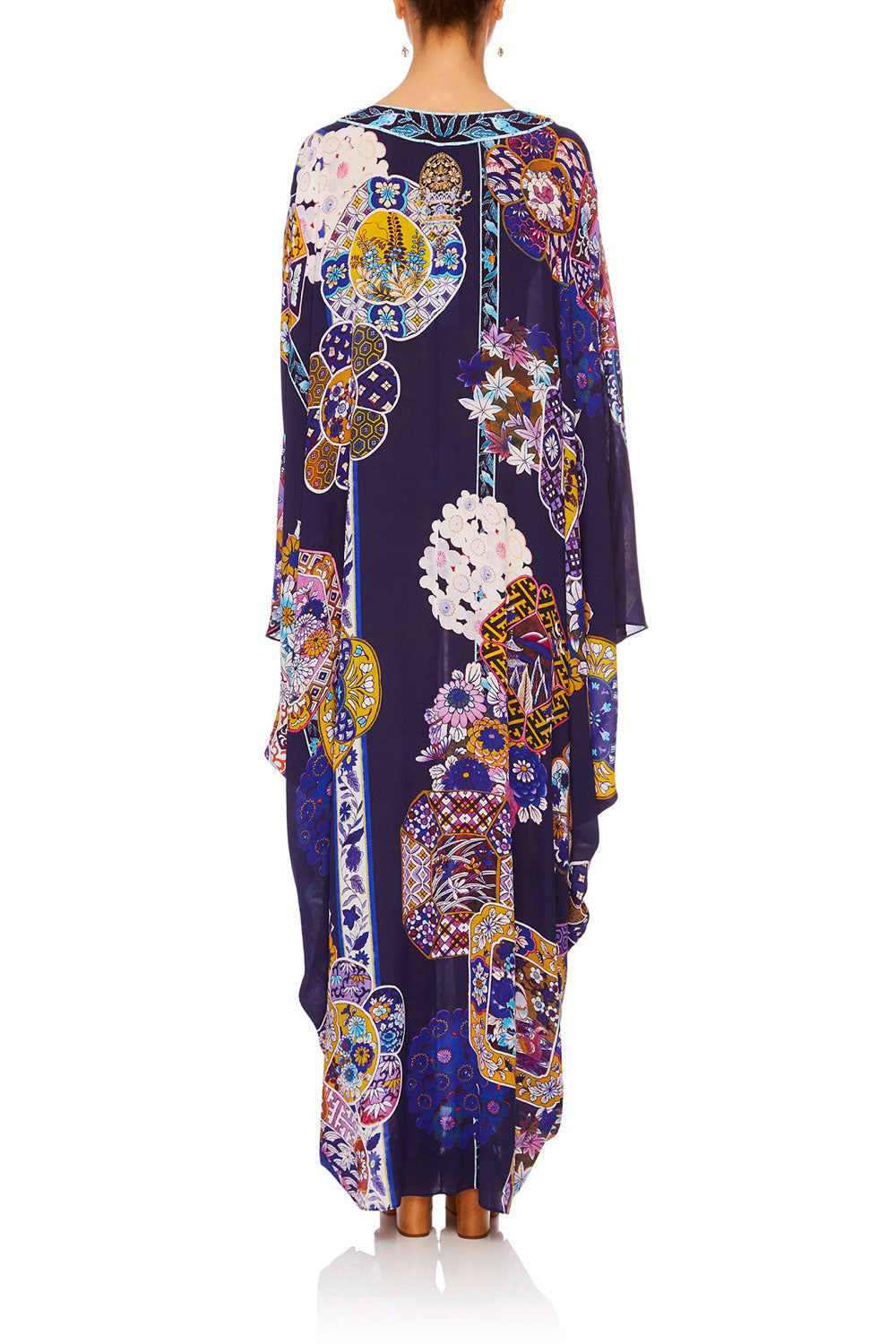 CAMILLA STAR GAZER BLOUSON SLEEVE KAFTAN