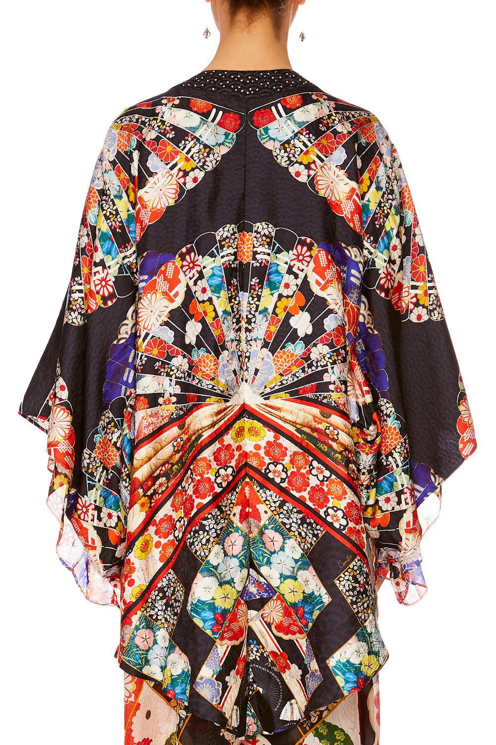 CAMILLA STAR GIRL KIMONO W LONG UNDERLAYER