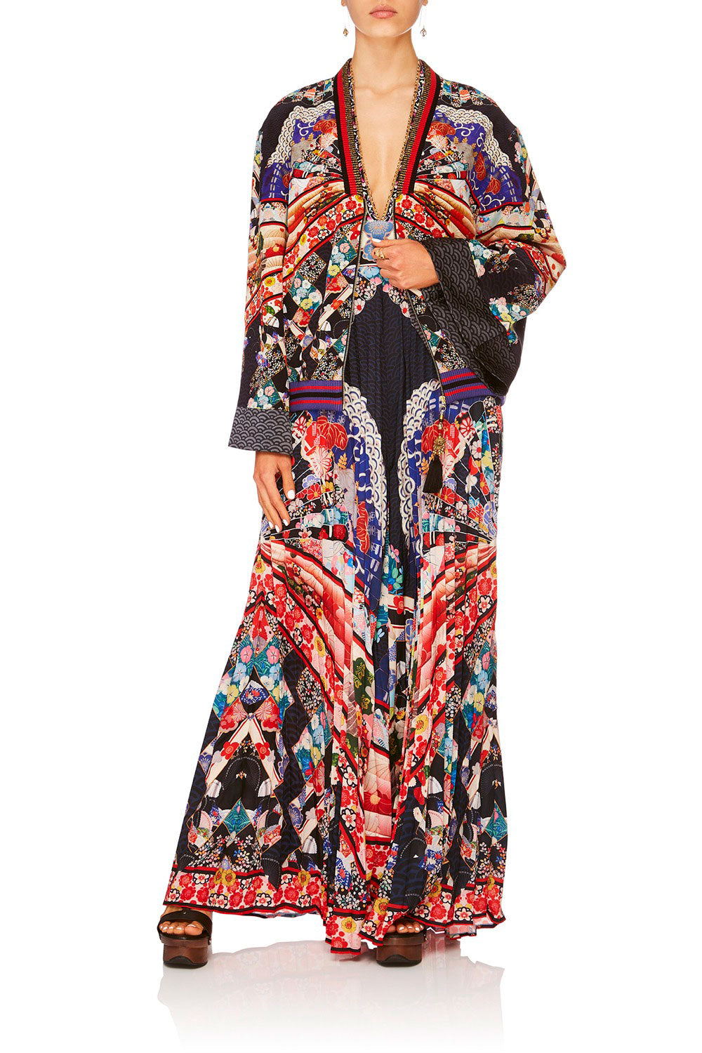 CAMILLA STAR GIRL WIDE SLEEVE BOMBER