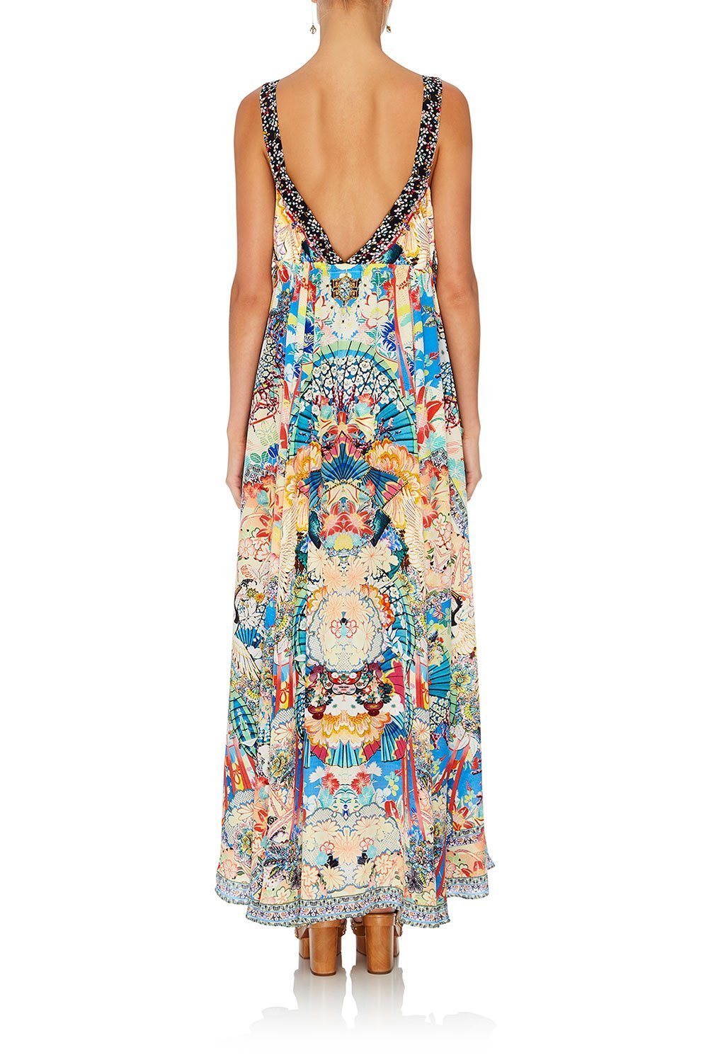 STRAP DRESS WITH GATHERED WAIST MISO IN LOVE